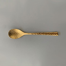 P Gold Tea Spoon by Wasabi Cutlery